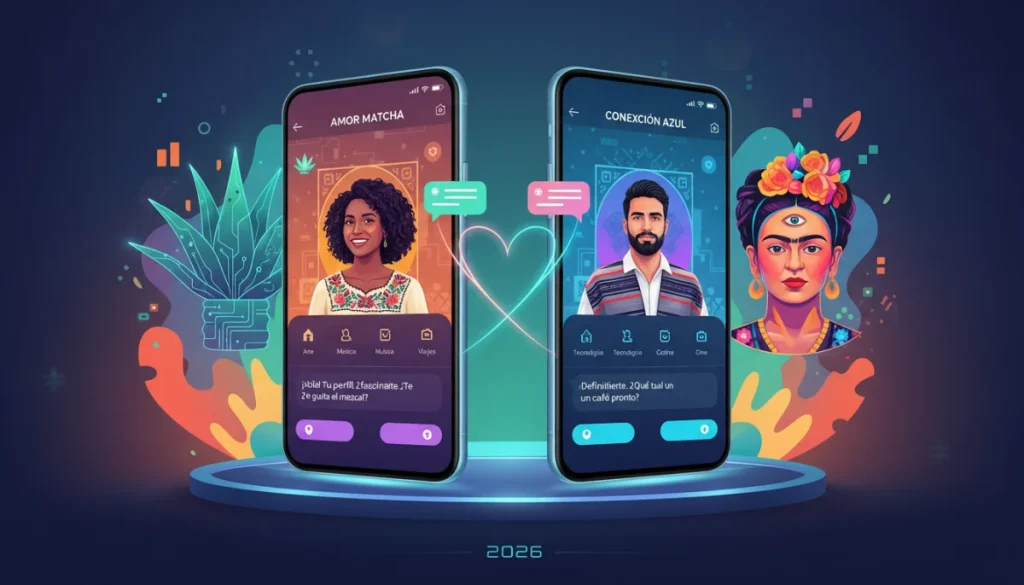 Descubre las 2 apps de citas emergentes en México en 2026
